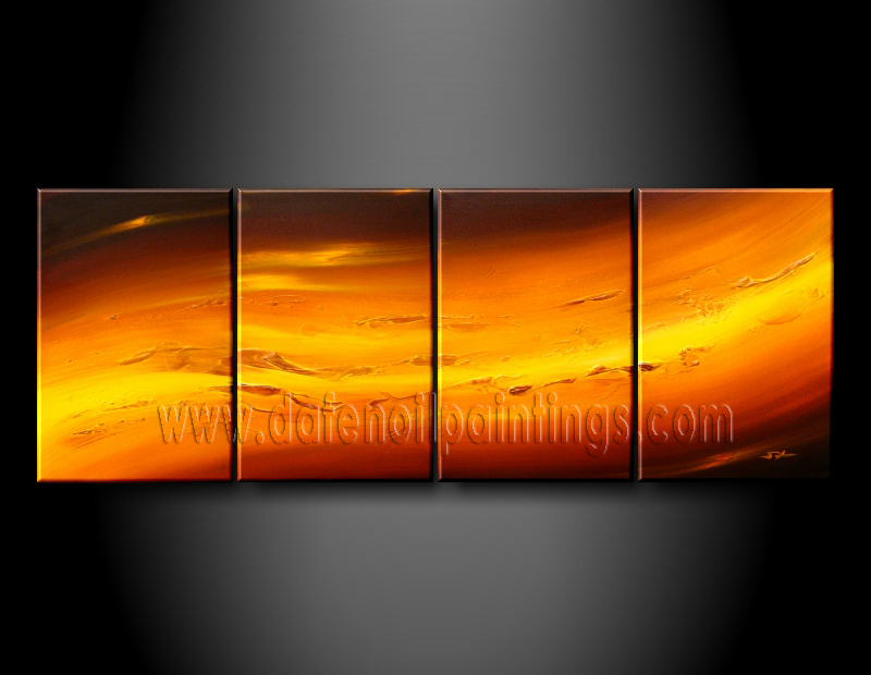 Modern abstract oil painting