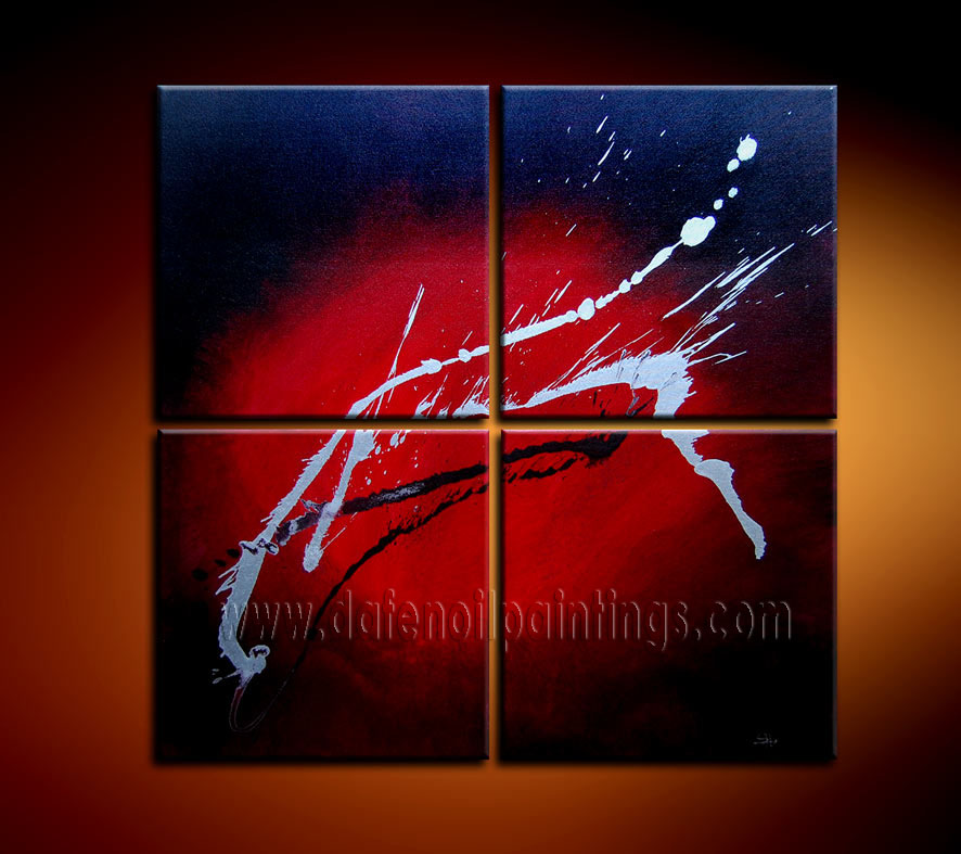Modern abstract oil painting