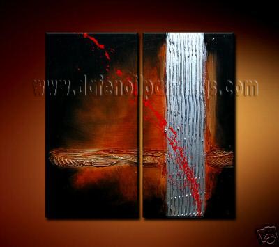 Modern Oil Paintings on canvas abstract painting -set08129