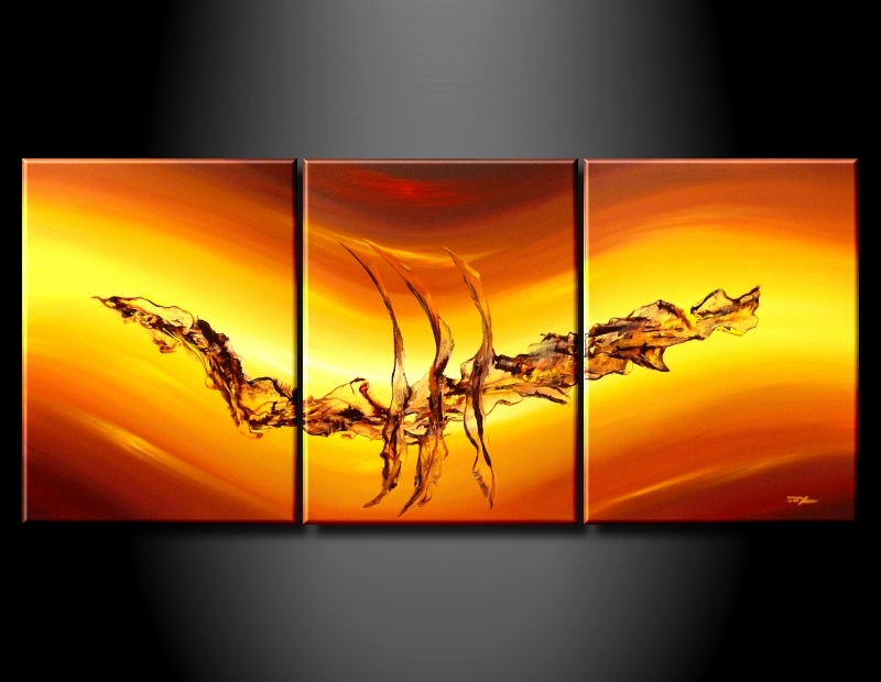Modern Oil Paintings on canvas abstract painting -set08213