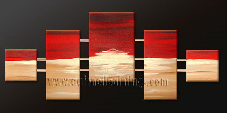 Modern Oil Paintings on canvas abstract painting -set09181