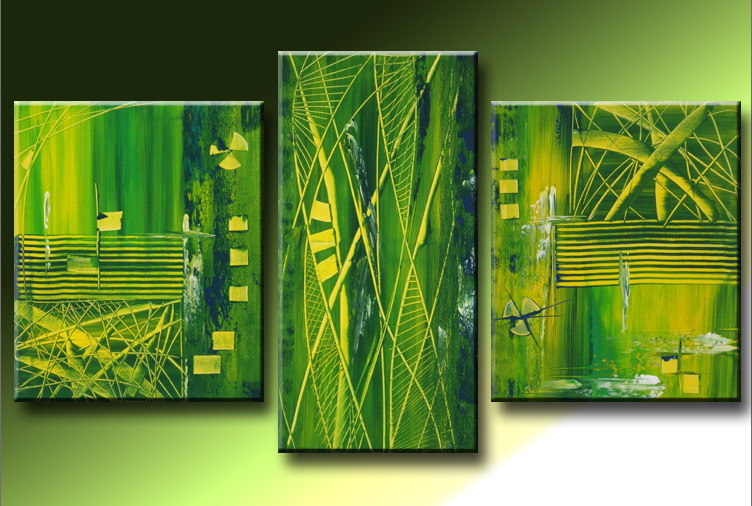 Modern abstract oil painting