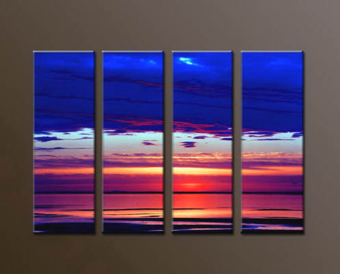 Modern Oil Paintings on canvas seascape painting -set10037