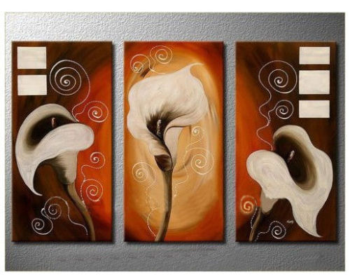 Modern Oil Paintings on canvas abstract painting -set12023