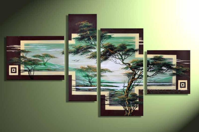 Modern Oil Paintings on canvas abstract painting -set12043