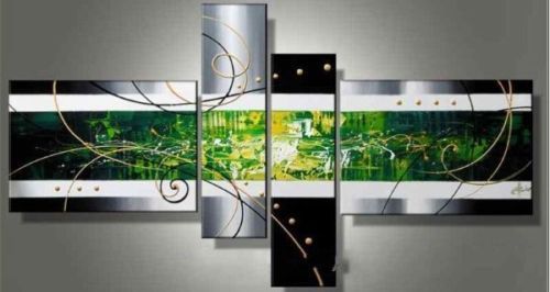 Modern Oil Paintings on canvas abstract painting -set12045