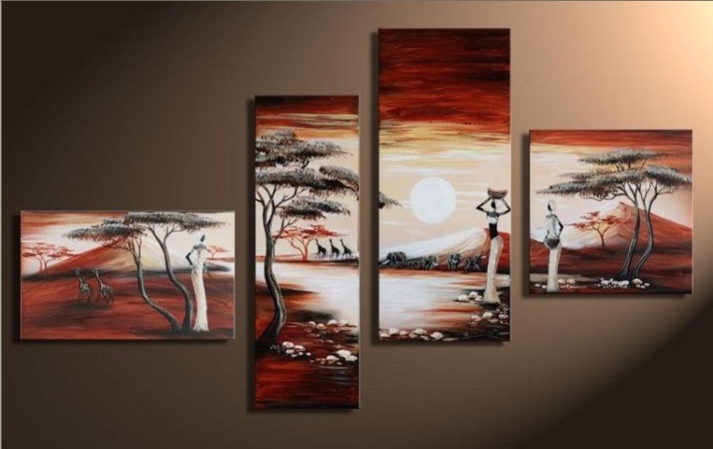 Modern Oil Paintings on canvas abstract painting -set12047 - Click Image to Close