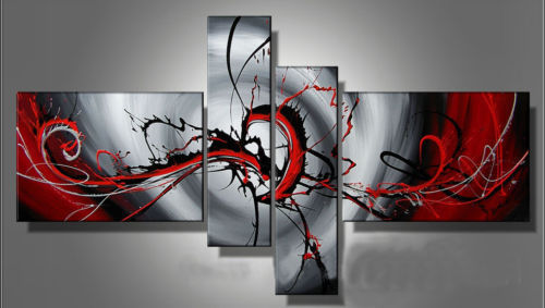 Modern Oil Paintings on canvas abstract painting -set12074