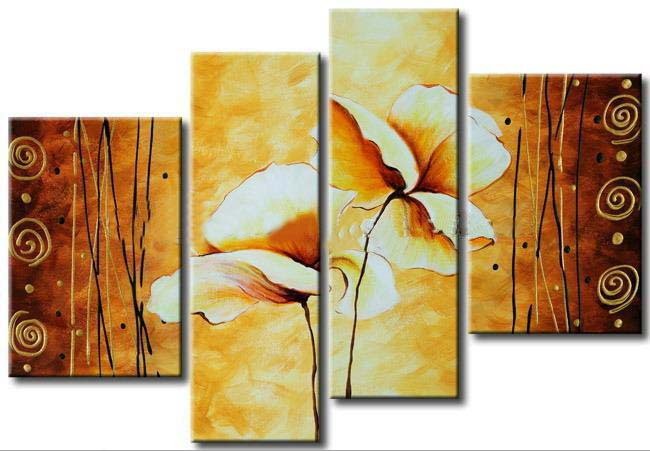 Modern Oil Paintings on canvas abstract painting -set12075
