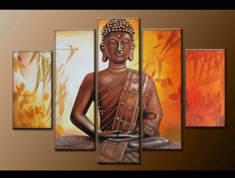 Contemporary zen art Buddha oil painting Buddha004