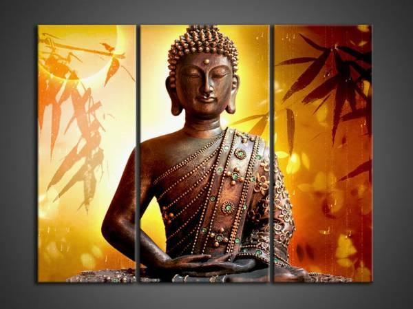 Contemporary zen art Buddha oil painting Buddha013