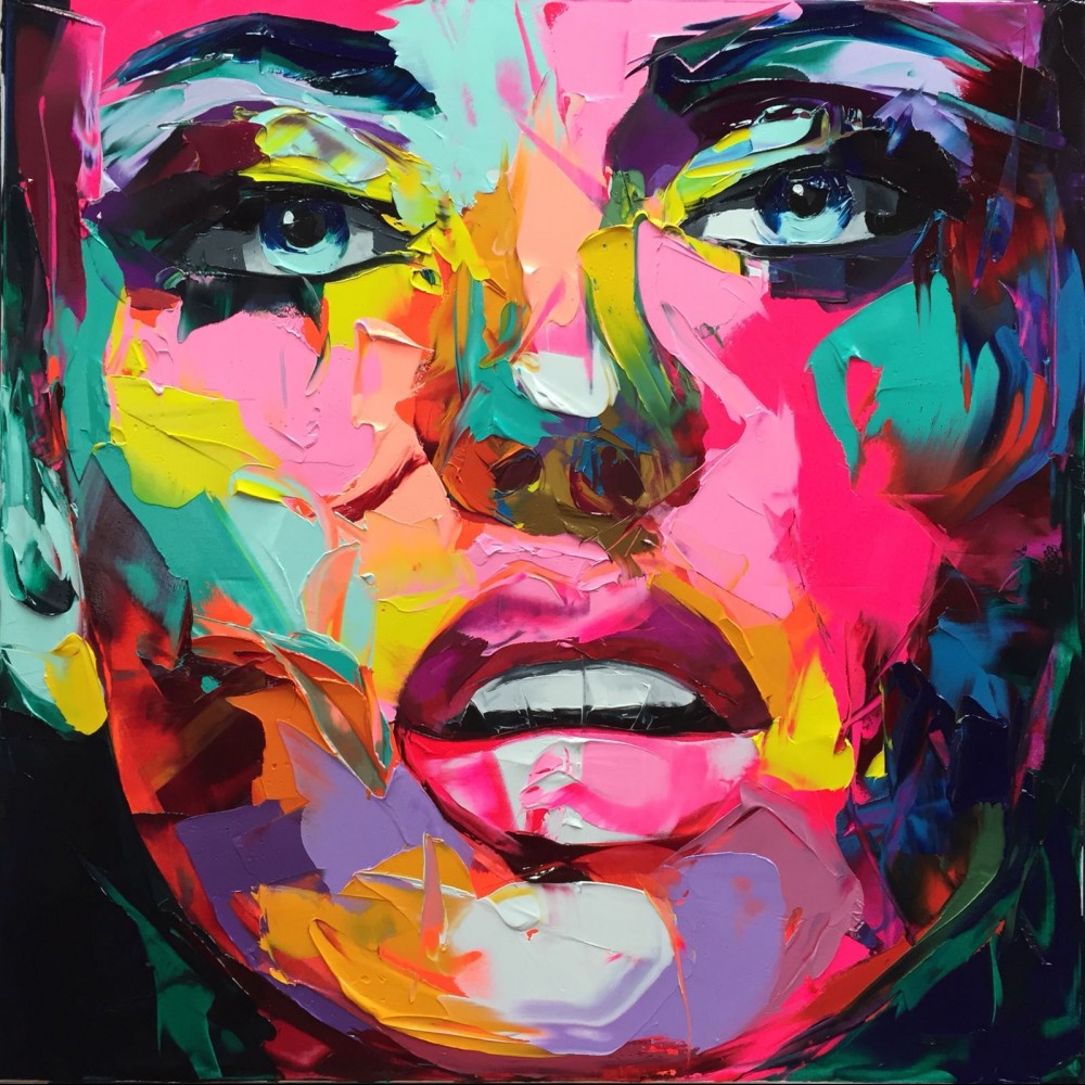 2020 Francoise Nielly Palette Knife Impression Home Artwork Modern ...