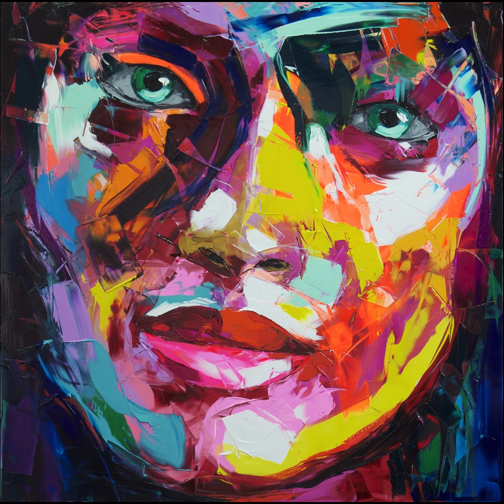 Francoise Nielly Portrait Palette Painting Expression Face152 [Face152 ...