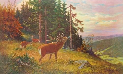 Dafen Oil Painting on canvas -animal017 Dafen Oil Painting on canvas -animal017