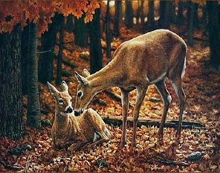 Dafen Oil Painting on canvas -animal029
