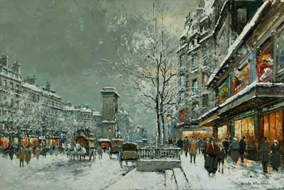 Dafen Oil Painting on canvas -building58