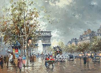 Dafen Oil Painting on canvas -building61 Dafen Oil Painting on canvas -building61
