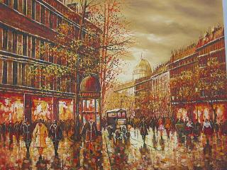 Dafen Oil Painting on canvas -building63 Dafen Oil Painting on canvas -building63