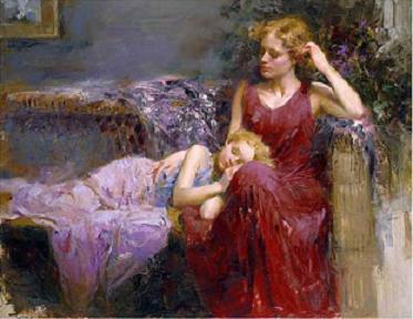 Dafen Oil Painting on canvas -figure055 Dafen Oil Painting on canvas -figure055