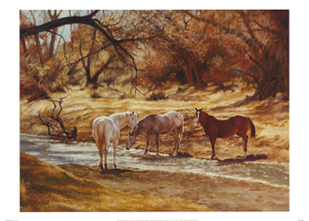Dafen Oil Painting on canvas -horse013 Dafen Oil Painting on canvas -horse013