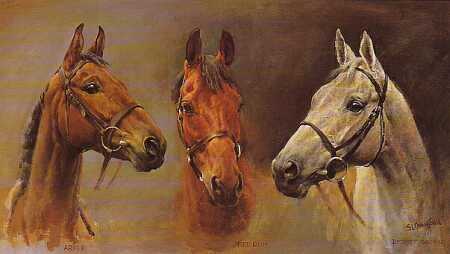 Dafen Oil Painting on canvas -horse017 Dafen Oil Painting on canvas -horse017