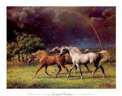 Dafen Oil Painting on canvas -horse019 Dafen Oil Painting on canvas -horse019