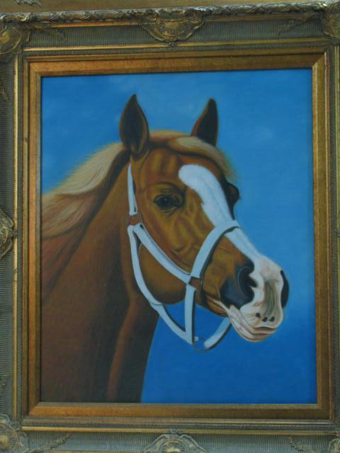 Dafen Oil Painting on canvas -horse041 Dafen Oil Painting on canvas -horse041