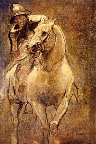 Dafen Oil Painting on canvas -horse044 Dafen Oil Painting on canvas -horse044