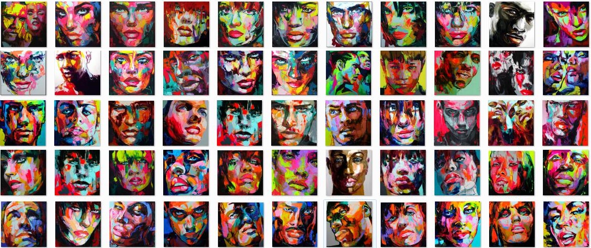 Francoise Nielly Oil Painting